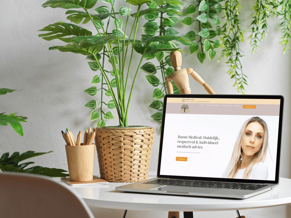 Boom Medical — professionele website voor medische dienstverlening